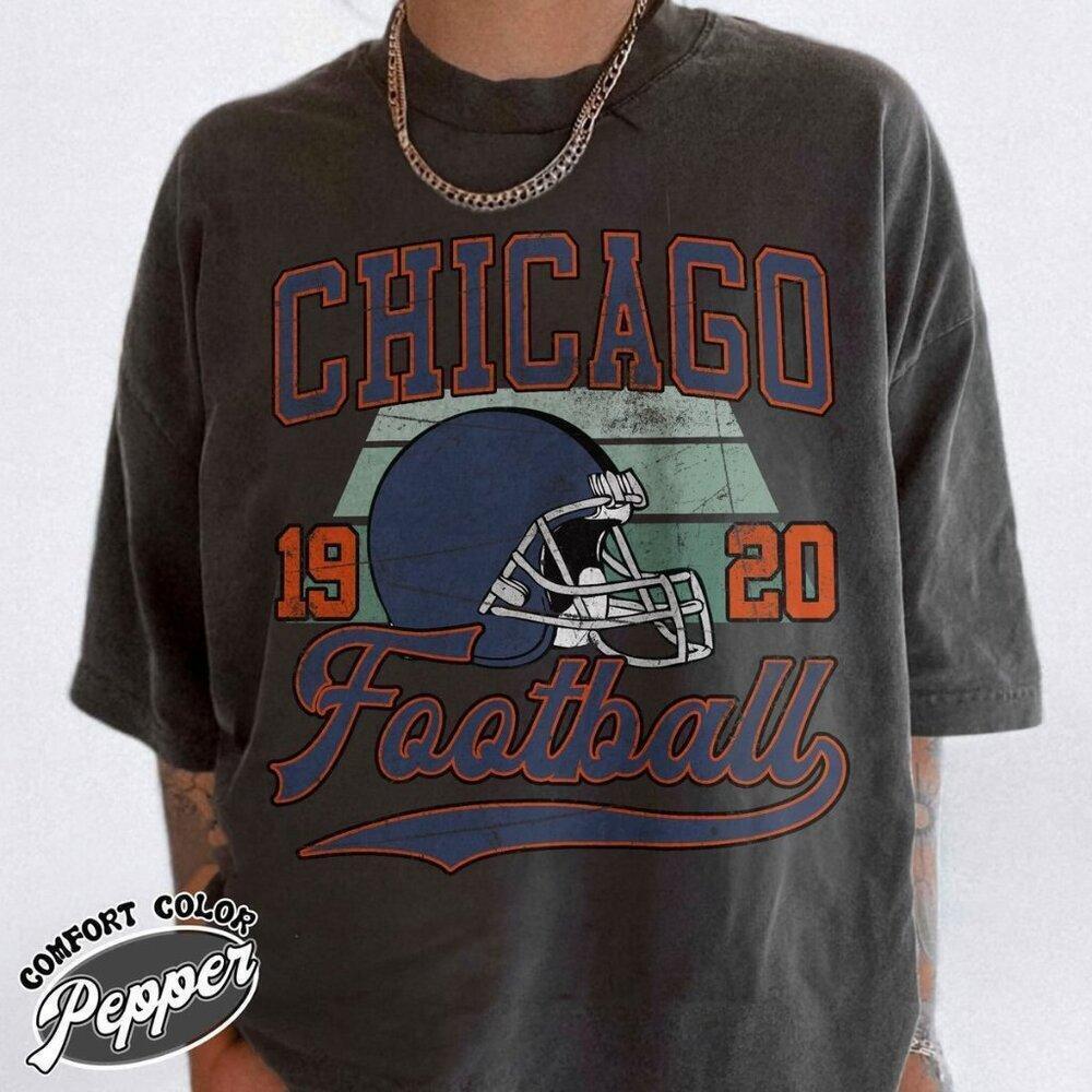 Chicago Football Heritage Style S TShirt